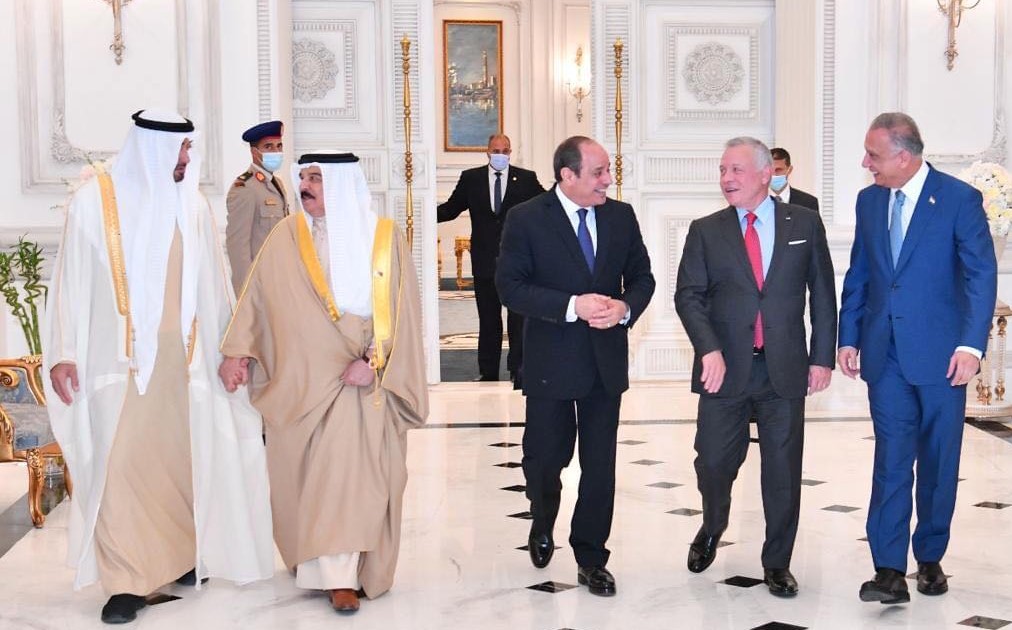 لقاء خماسي أخوي في العلمين لقادة مصر والإمارات والأردن والعراق والبحرين